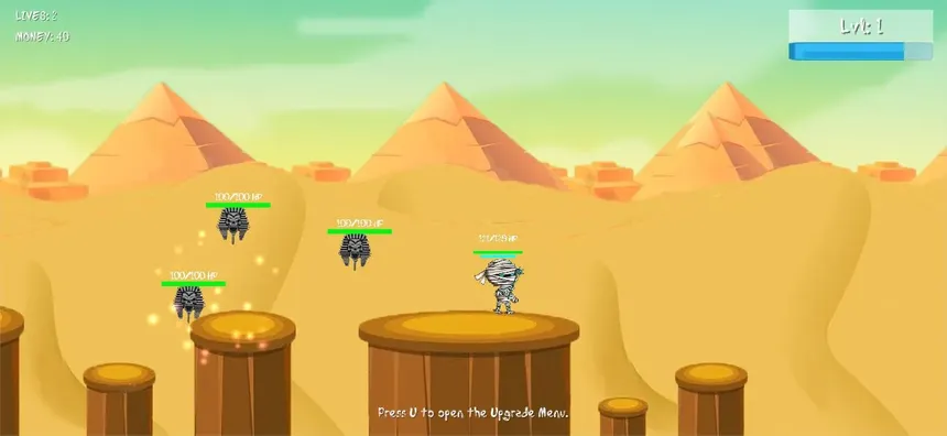 Скриншот 1 к игре Achievement Hunter: Pharaoh