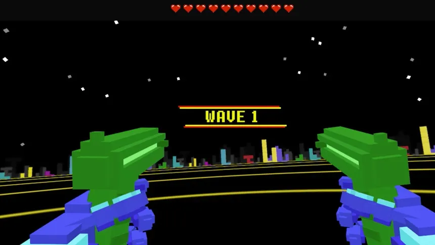 Скриншот 1 к игре RetroGunX VR
