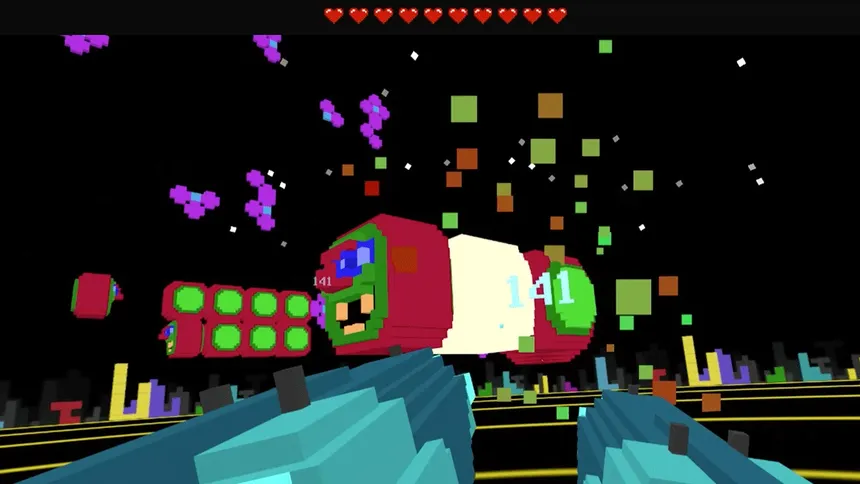 Скриншот 2 к игре RetroGunX VR