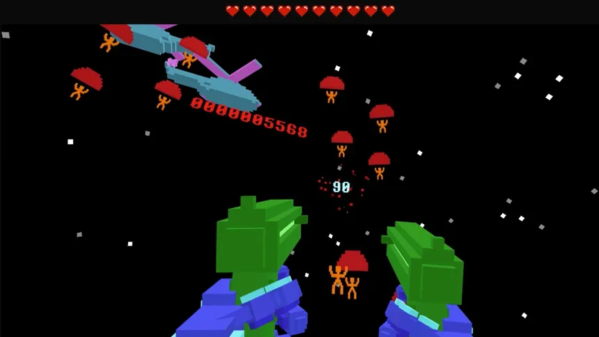 Скриншот 3 к игре RetroGunX VR