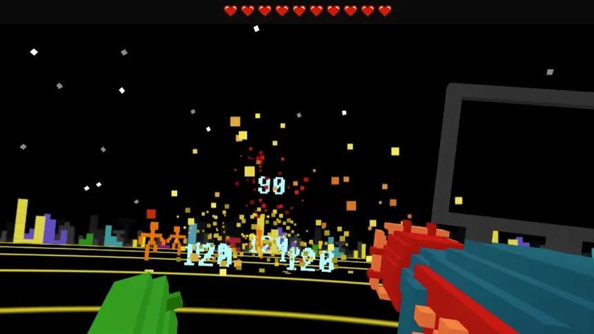 Скриншот 6 к игре RetroGunX VR
