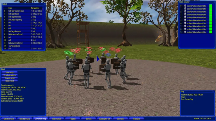 Скриншот 5 к игре Virtual Robots - Robot programming simulator