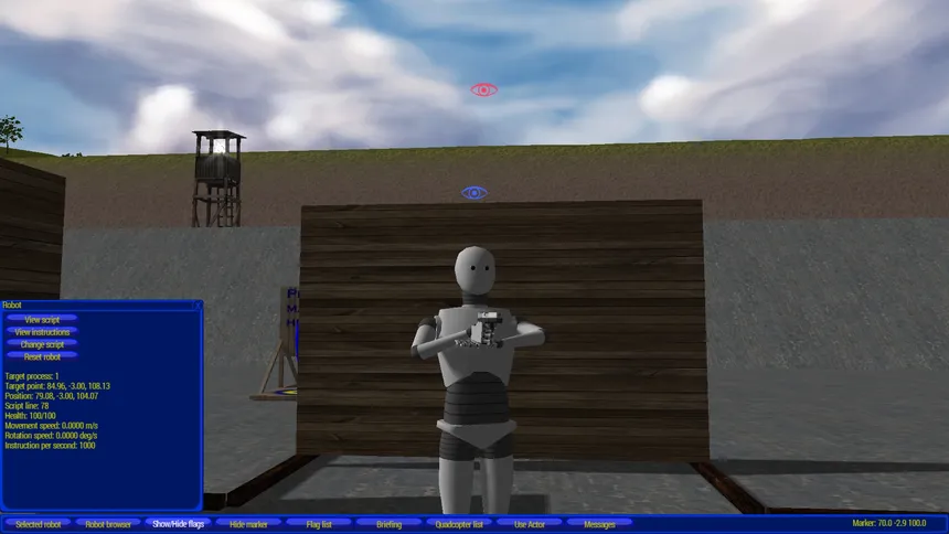 Скриншот 6 к игре Virtual Robots - Robot programming simulator