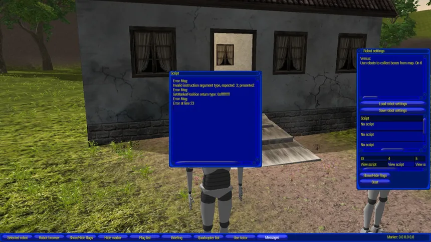 Скриншот 7 к игре Virtual Robots - Robot programming simulator
