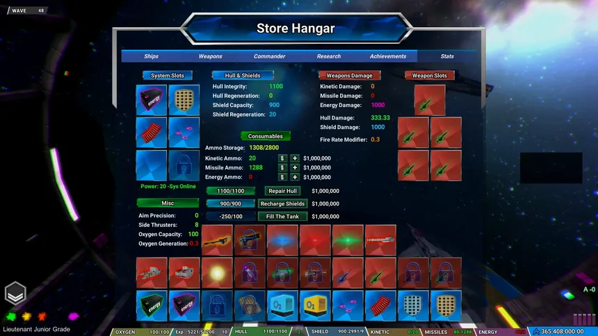 Скриншот 1 к игре Space Commander 9