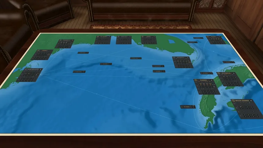 Скриншот 1 к игре Clad in Iron: Gulf of Mexico 1864