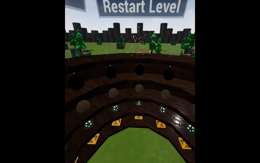 Скриншот 2 к игре Castle Demolition VR