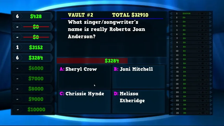 Скриншот 2 к игре Trivia Vault: Classic Rock Trivia 2