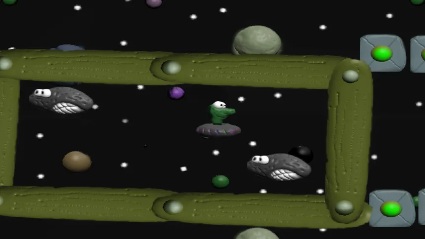 Скриншот 1 к игре Jobous the alien R