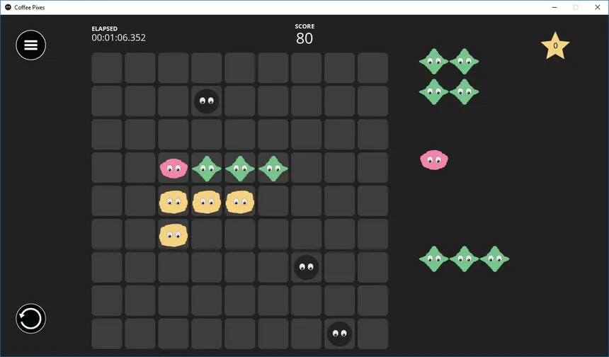Скриншот 2 к игре Coffee Pixes