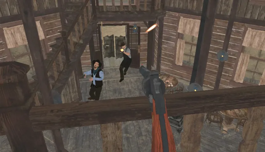 Скриншот 3 к игре Saloon Showdown VR