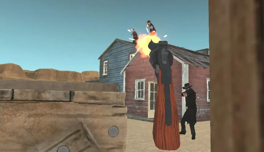 Скриншот 4 к игре Saloon Showdown VR