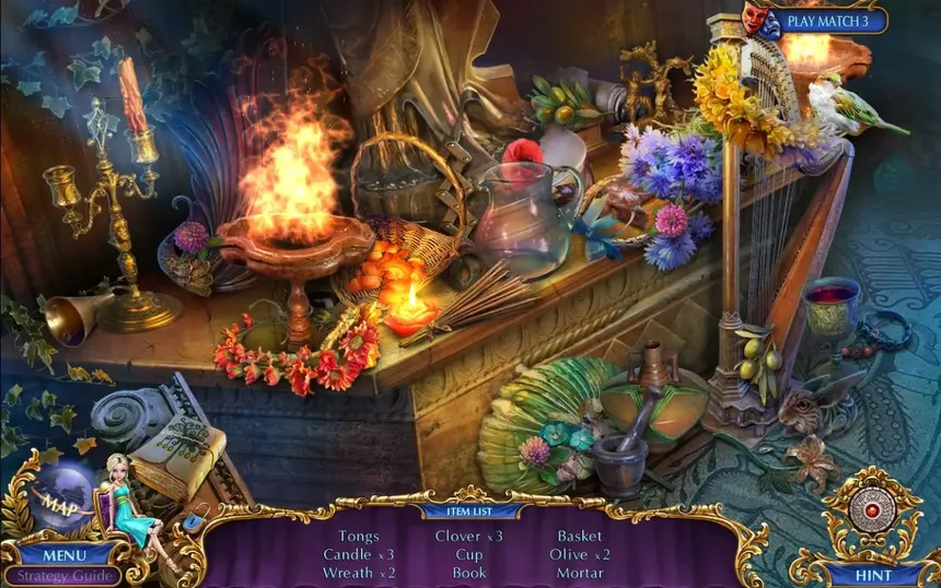 Скриншот 2 к игре Labyrinths of the World: Forbidden Muse Collector's Edition