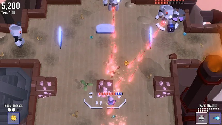 Скриншот 2 к игре Zap Blastum