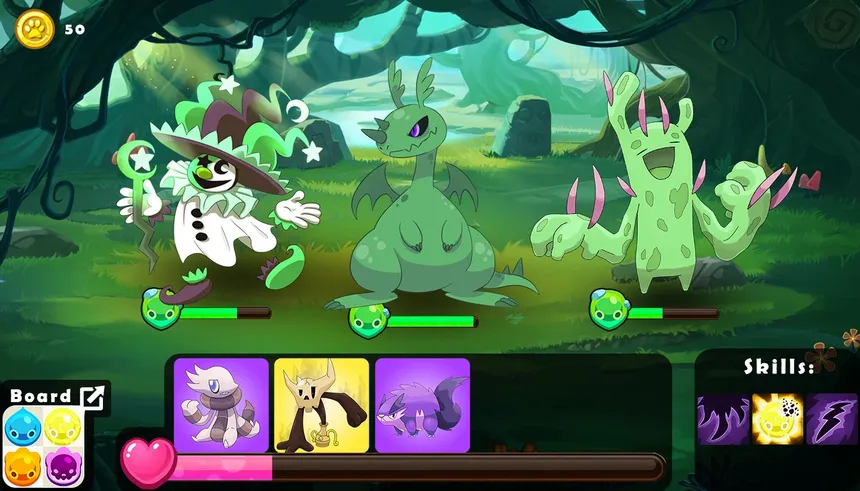 Скриншот 2 к игре Cute Monsters Battle Arena