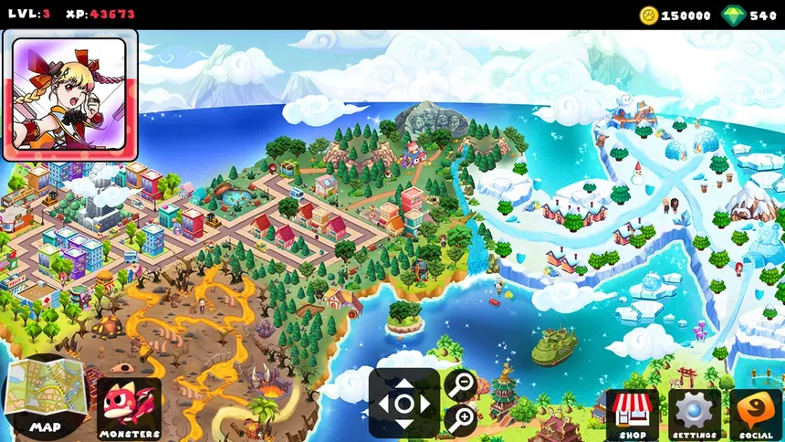 Скриншот 7 к игре Cute Monsters Battle Arena