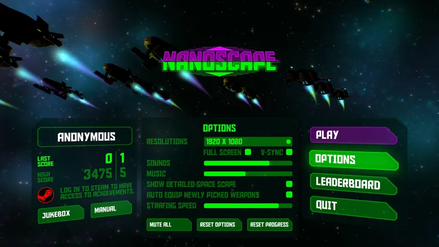 Скриншот 4 к игре NanoScape