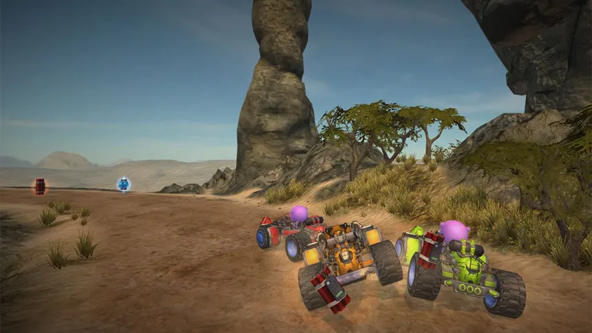 Скриншот 4 к игре 沙漠飞车 Desert Racer