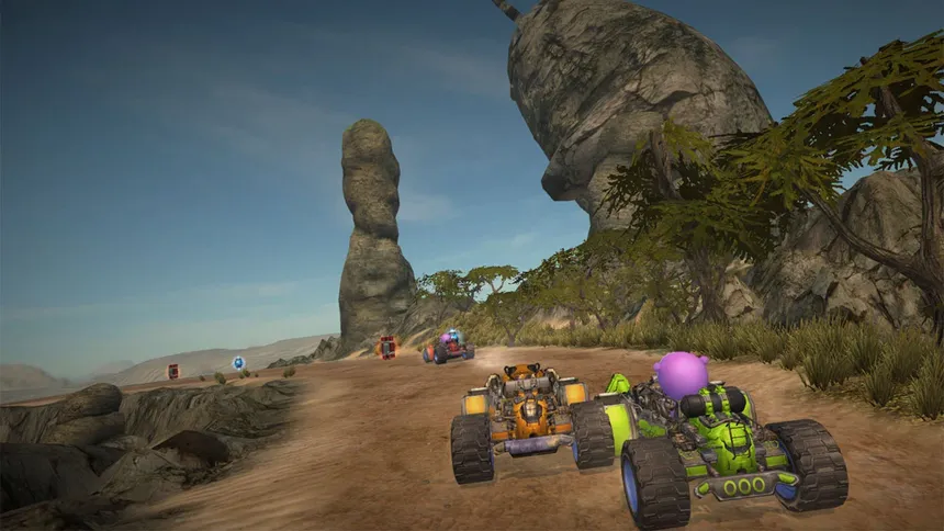 Скриншот 5 к игре 沙漠飞车 Desert Racer