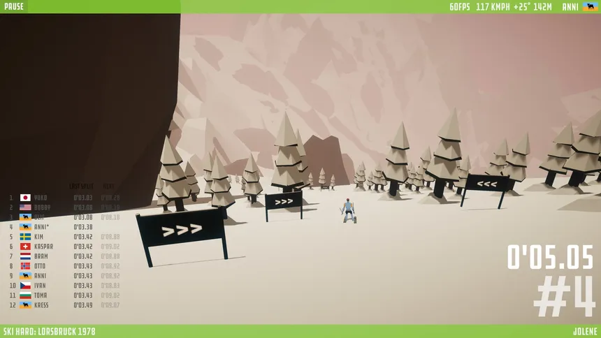 Скриншот 1 к игре Ski Hard: Lorsbruck 1978