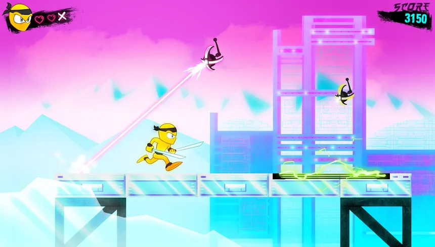 Скриншот 3 к игре Neon the Ninja