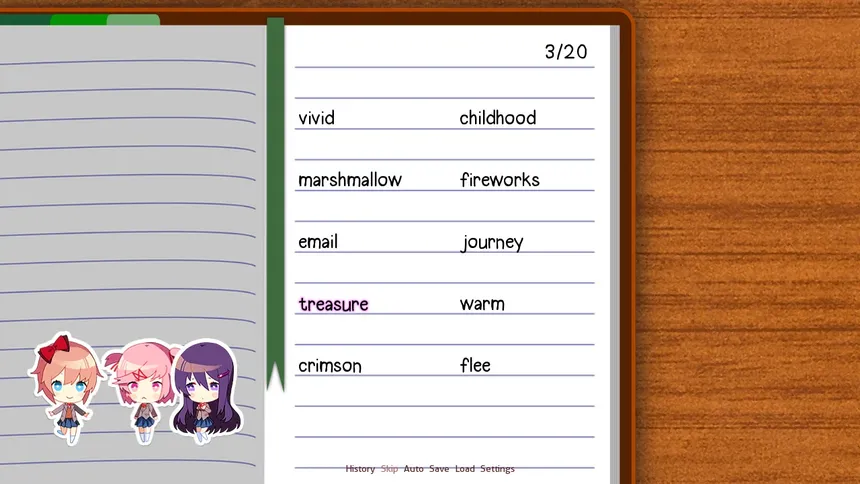 Скриншот 2 к игре Doki Doki Literature Club!