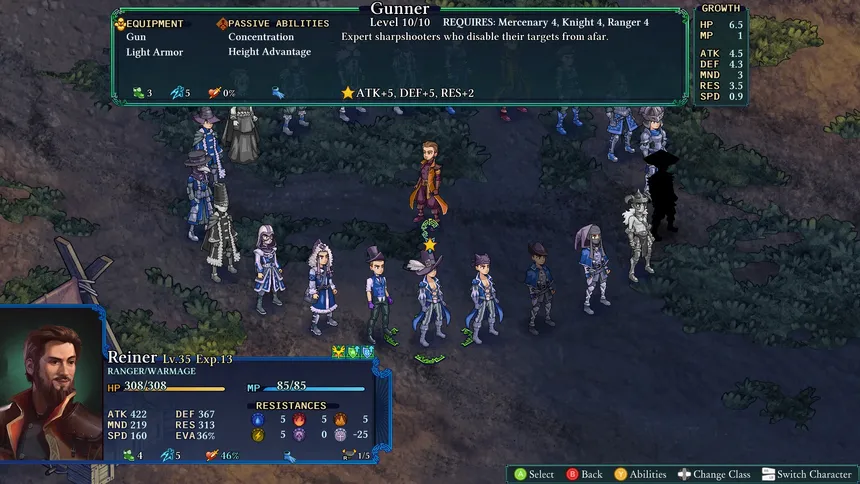Скриншот 4 к игре Fell Seal: Arbiter's Mark