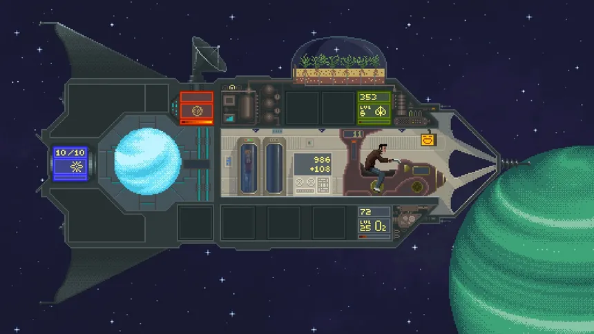 Скриншот 1 к игре Human-powered spacecraft