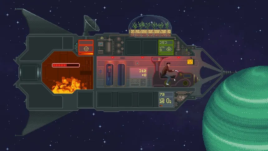 Скриншот 3 к игре Human-powered spacecraft
