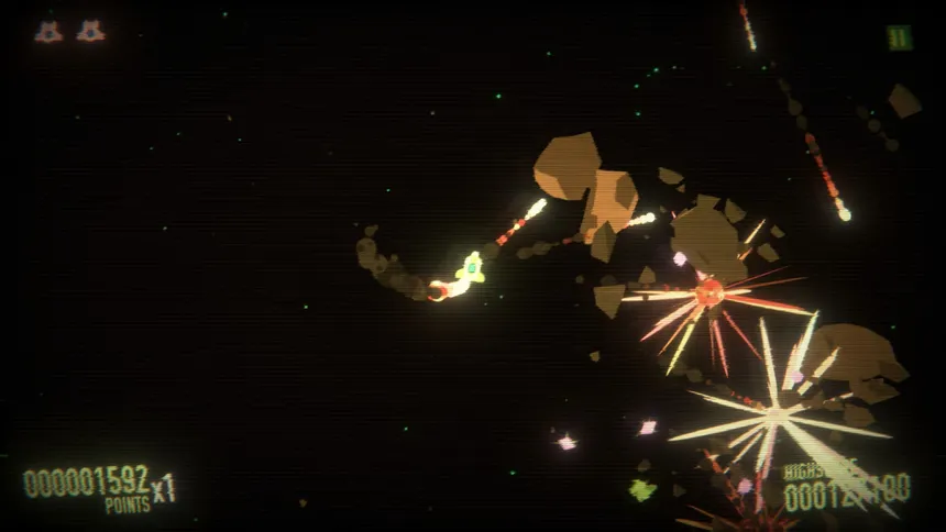 Скриншот 1 к игре SPACE ASTEROID SHOOTER
