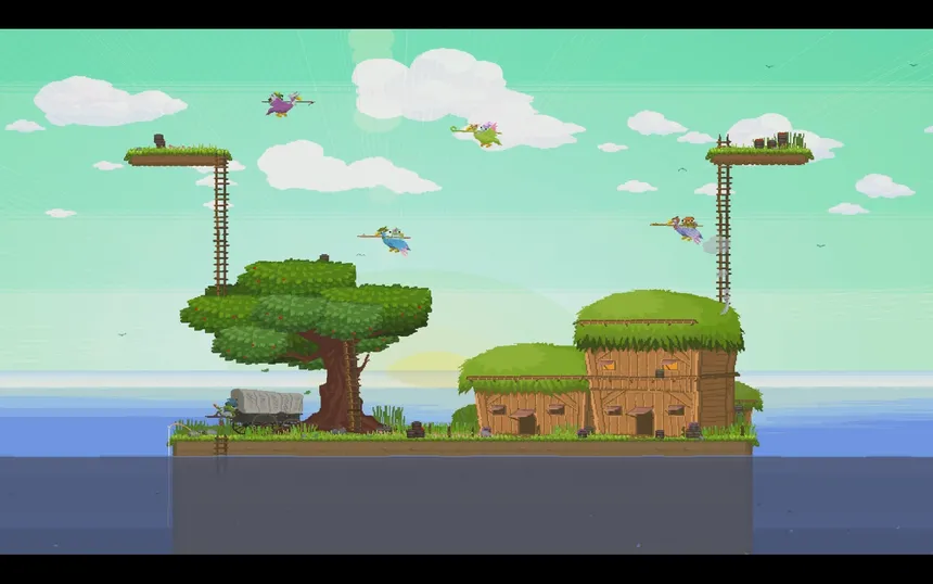 Скриншот 1 к игре FROG X BIRD