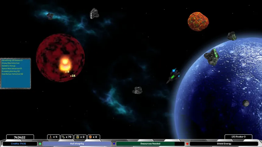 Скриншот 1 к игре Boratium Wars
