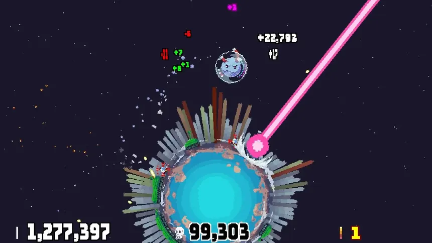 Скриншот 1 к игре Planet Bash