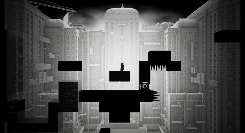 Скриншот 4 к игре Shift Quantum - A Cyber Noir Puzzle Platformer