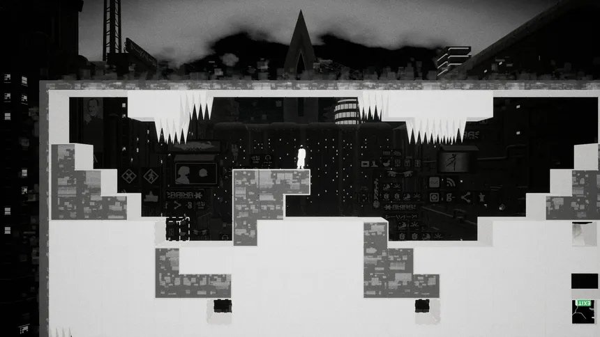 Скриншот 5 к игре Shift Quantum - A Cyber Noir Puzzle Platformer