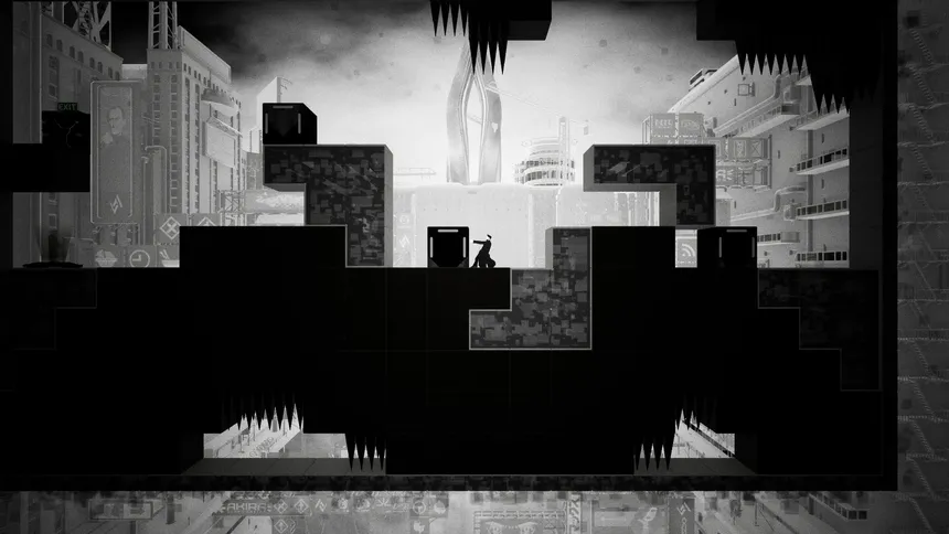 Скриншот 7 к игре Shift Quantum - A Cyber Noir Puzzle Platformer