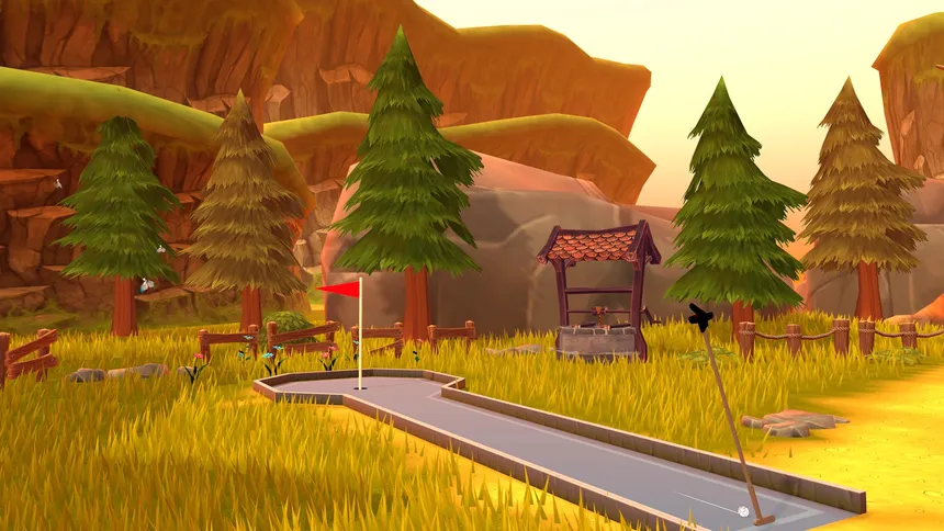 Скриншот 1 к игре Adventure Golf VR