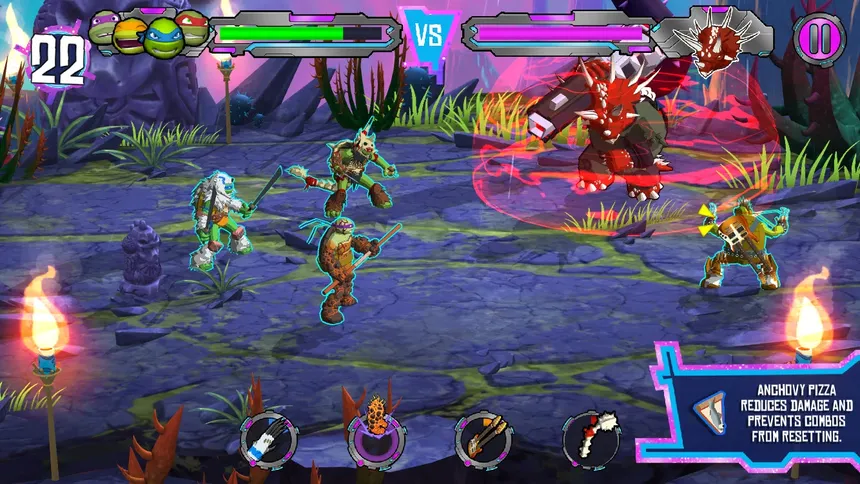 Скриншот 5 к игре Teenage Mutant Ninja Turtles: Portal Power