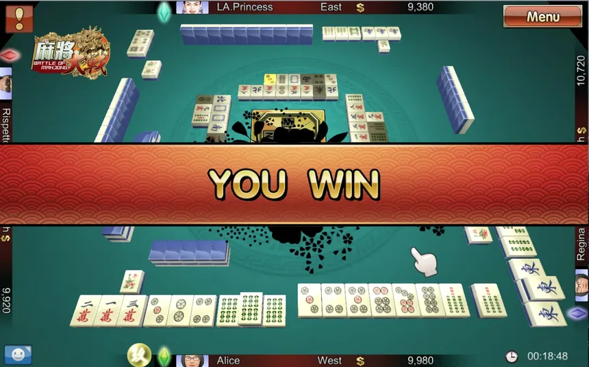 Скриншот 7 к игре The Battle Of Mahjong