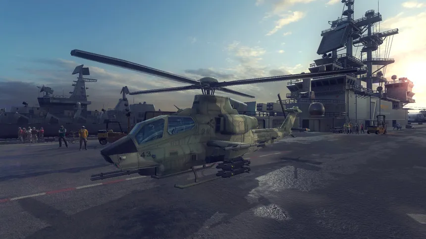 Скриншот 1 к игре Gunship Battle2 VR: Steam Edition
