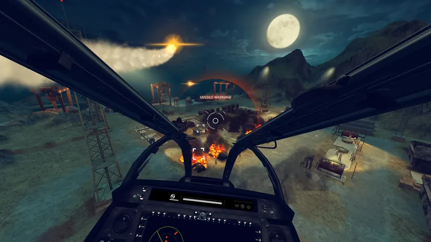 Скриншот 6 к игре Gunship Battle2 VR: Steam Edition