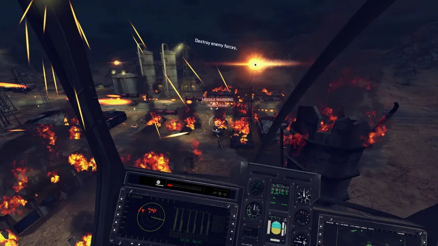 Скриншот 7 к игре Gunship Battle2 VR: Steam Edition