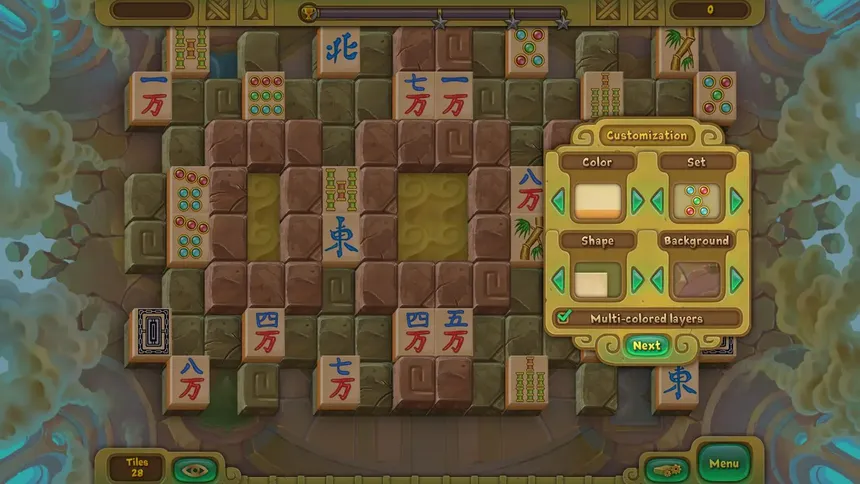 Скриншот 4 к игре Legendary Mahjong