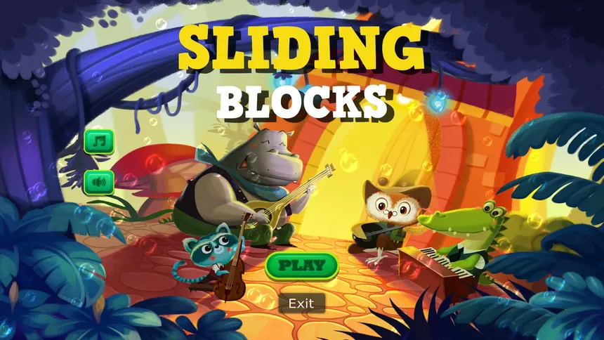 Скриншот 1 к игре Sliding Blocks