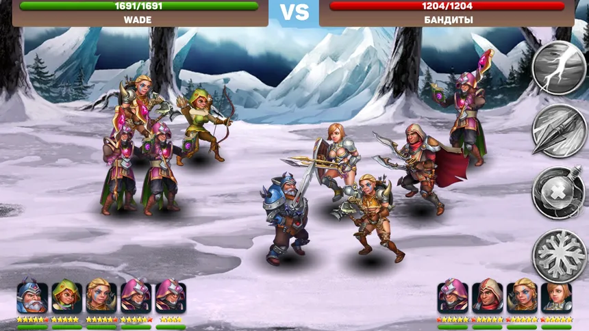 Скриншот 1 к игре Hero Rush: Mad King