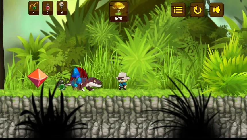 Скриншот 4 к игре Lost with Dinosaurs