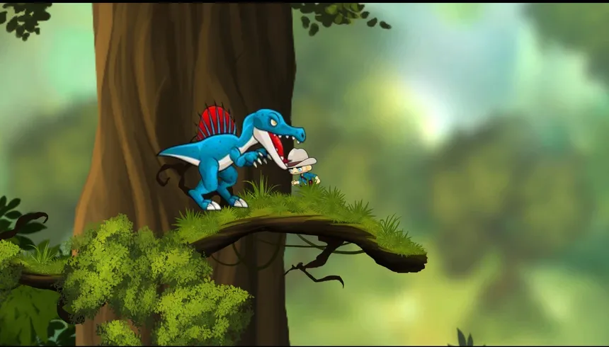 Скриншот 7 к игре Lost with Dinosaurs