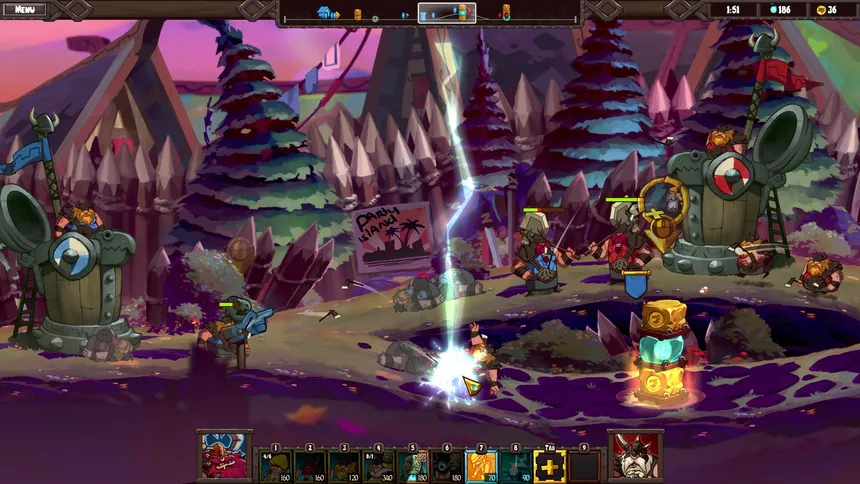 Скриншот 1 к игре Swords and Soldiers 2 Shawarmageddon