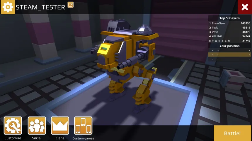 Скриншот 1 к игре Robots.io