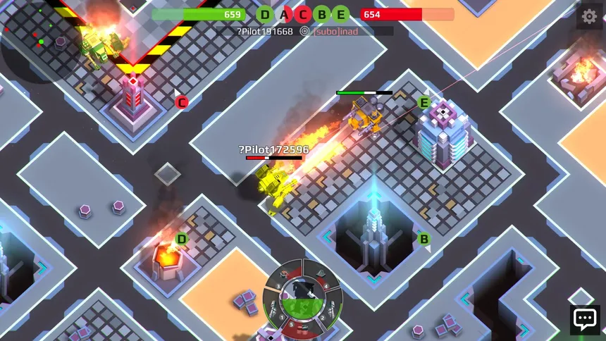 Скриншот 3 к игре Robots.io